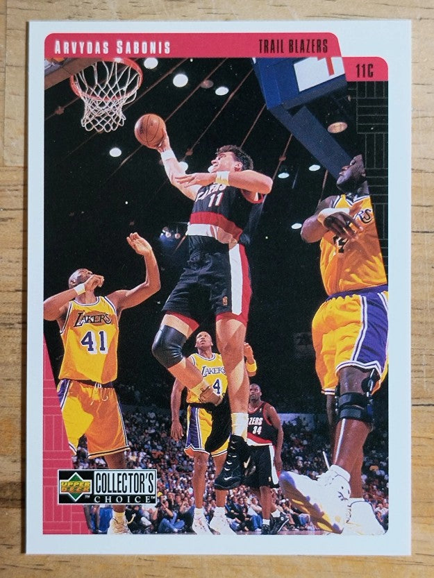 1997-98 Collector's Choice #116 Arvydas Sabonis