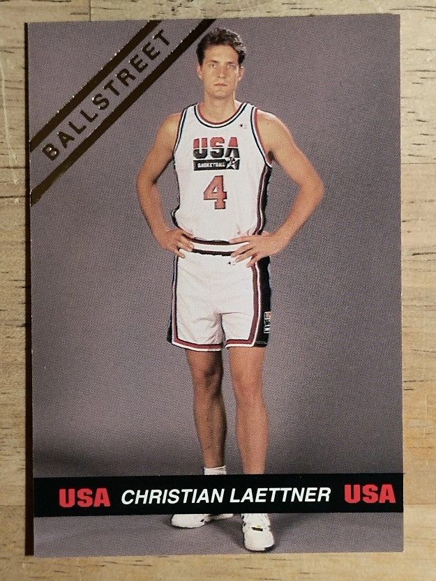 1992 Ballstreet #NNO Christian Laettner USA