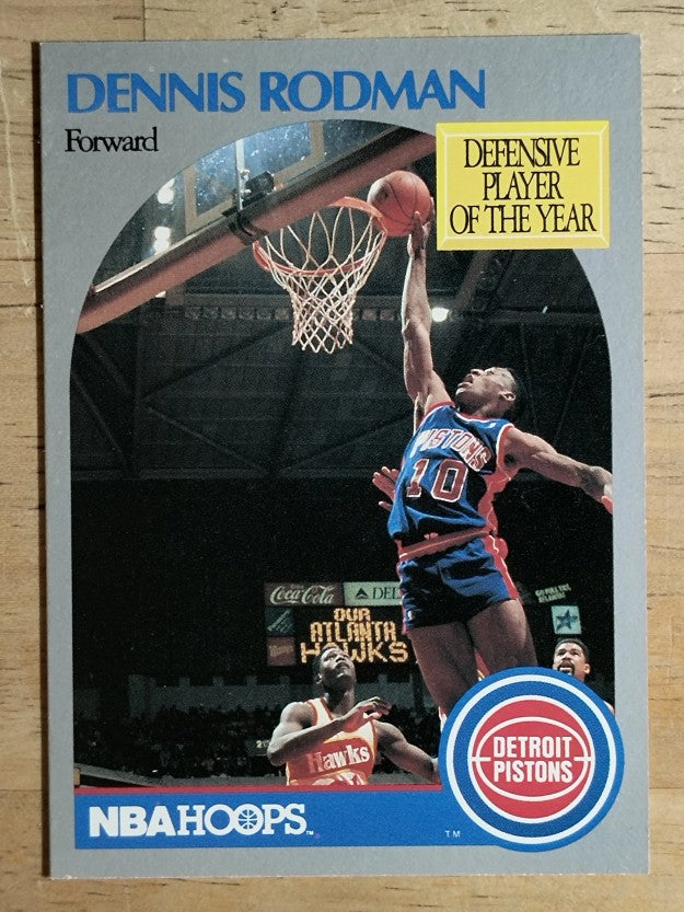 1990-91 Hoops #109 Dennis Rodman