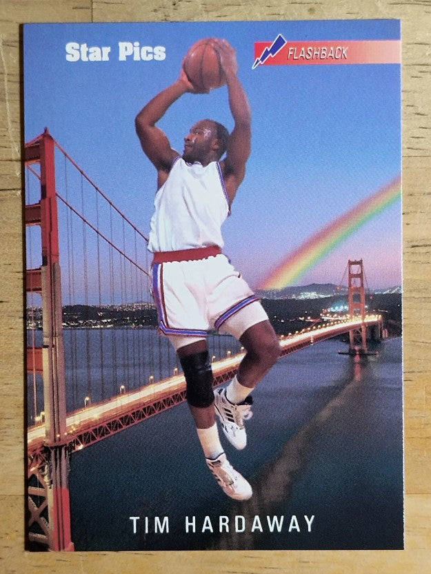 1991 Star Pics #10 Tim Hardaway FLB