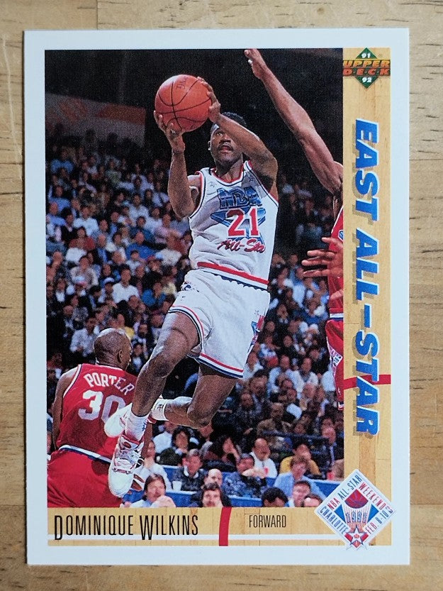 1991-92 Upper Deck #66 Dominique Wilkins AS