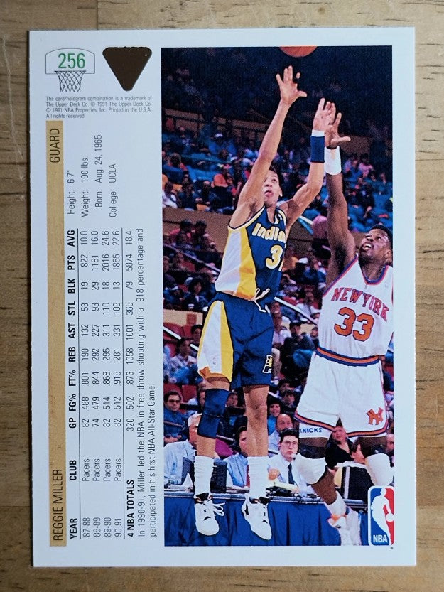 1991-92 Upper Deck #256 Reggie Miller