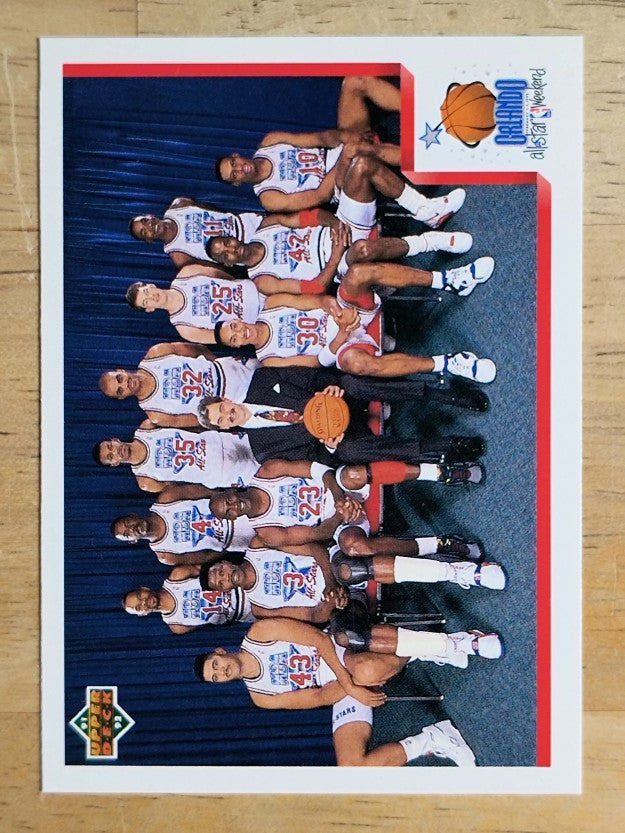 1991-92 Upper Deck #449 East All-Star CL (EXMT)