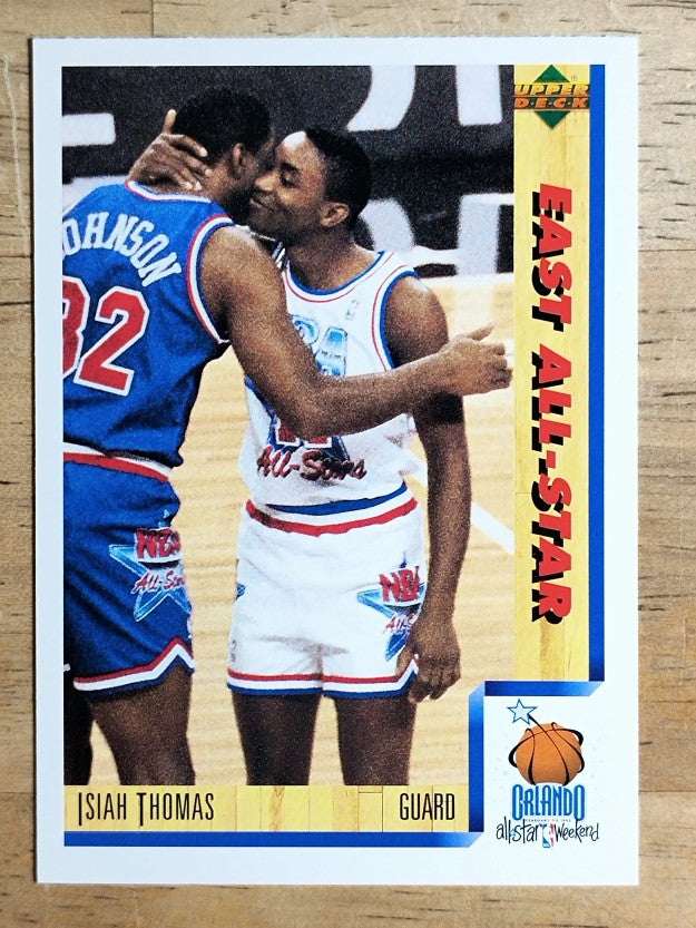 1991-92 Upper Deck International Italian #3 Isiah Thomas AS