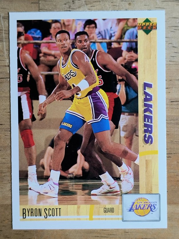 1991-92 Upper Deck International Italian #65 Byron Scott
