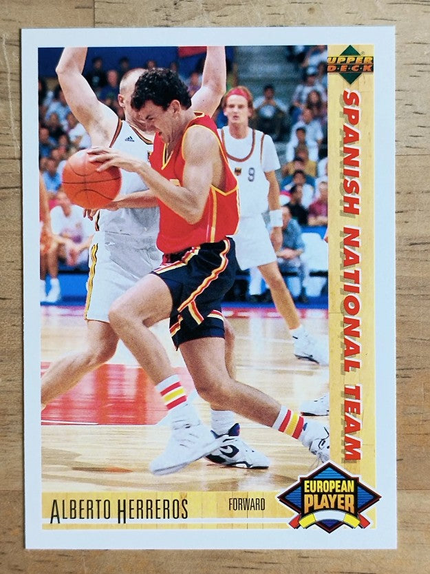 1991-92 Upper Deck International Italian #129 Alberto Herreros SNT