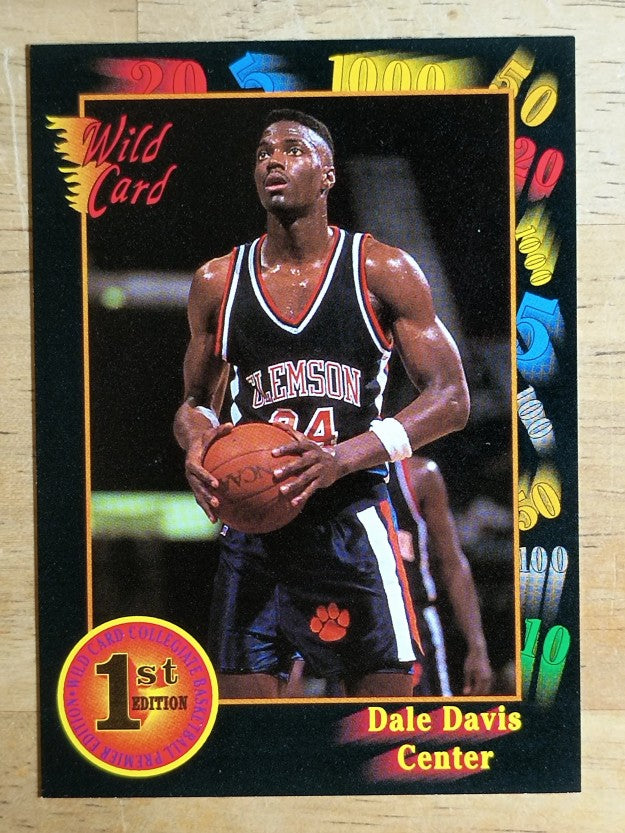 1991-92 Wild Card #14 Dale Davis