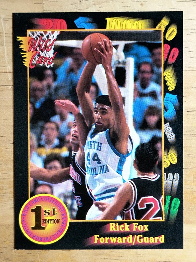 1991-92 Wild Card #19 Rick Fox