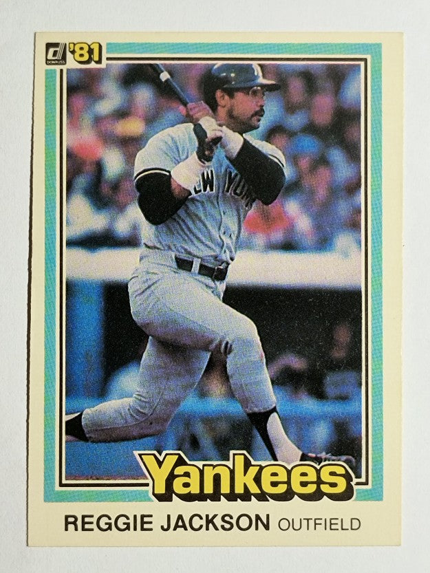 1981 Donruss #348 Reggie Jackson