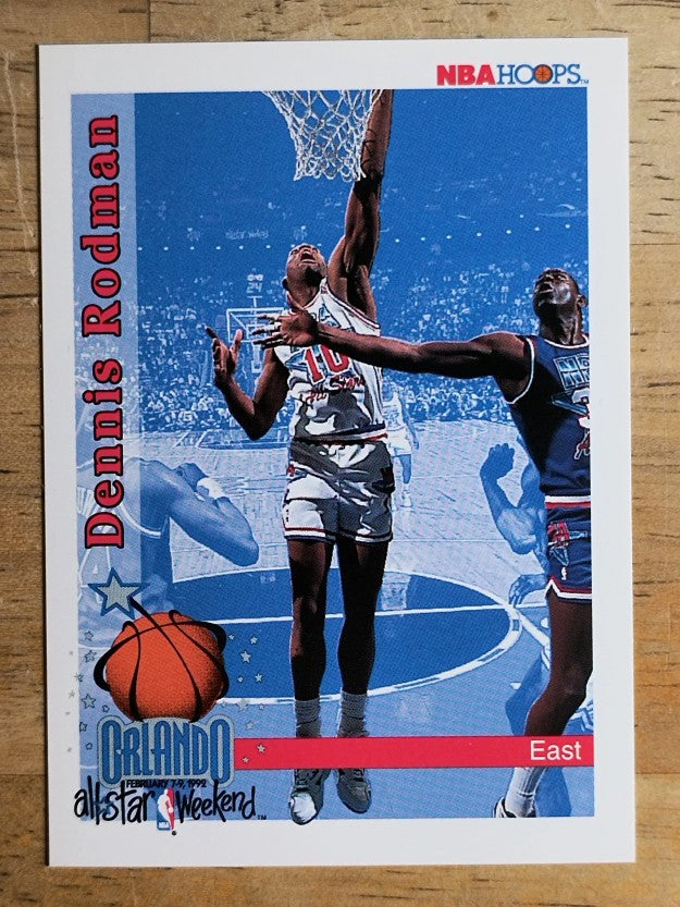 1992-93 Hoops #302 Dennis Rodman AS