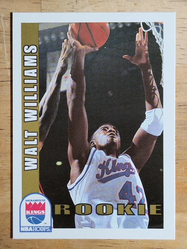 1992-93 Hoops #463 Walt Williams RC