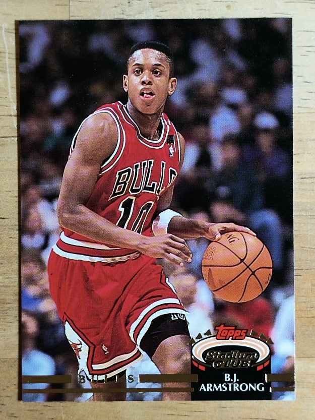 1992-93 Stadium Club #87 B.J. Armstrong