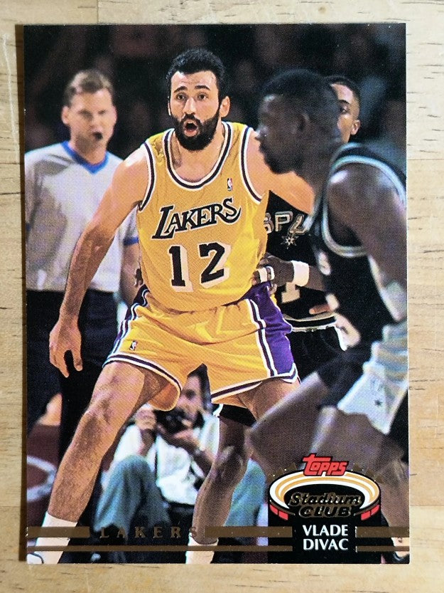 1992-93 Stadium Club #126 Vlade Divac
