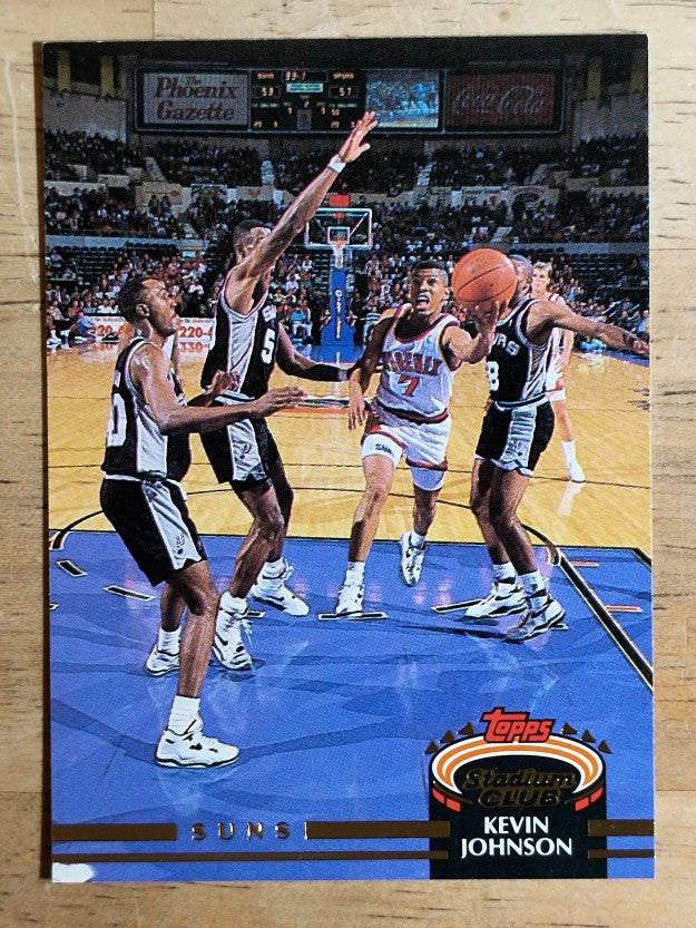 1992-93 Stadium Club #216 Kevin Johnson