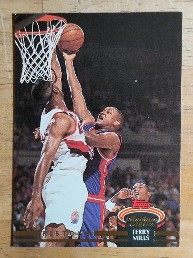1992-93 Stadium Club #235 Terry Mills