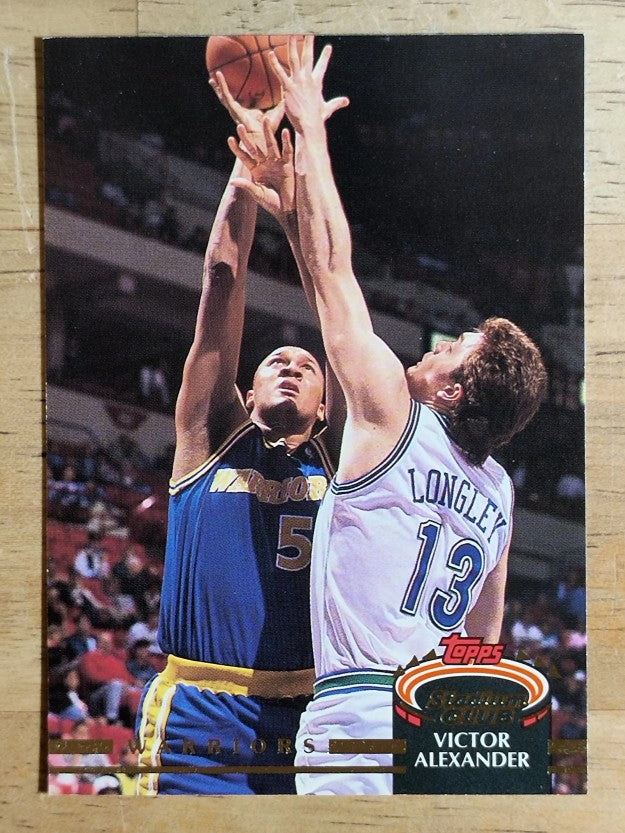 1992-93 Stadium Club #348 Victor Alexander