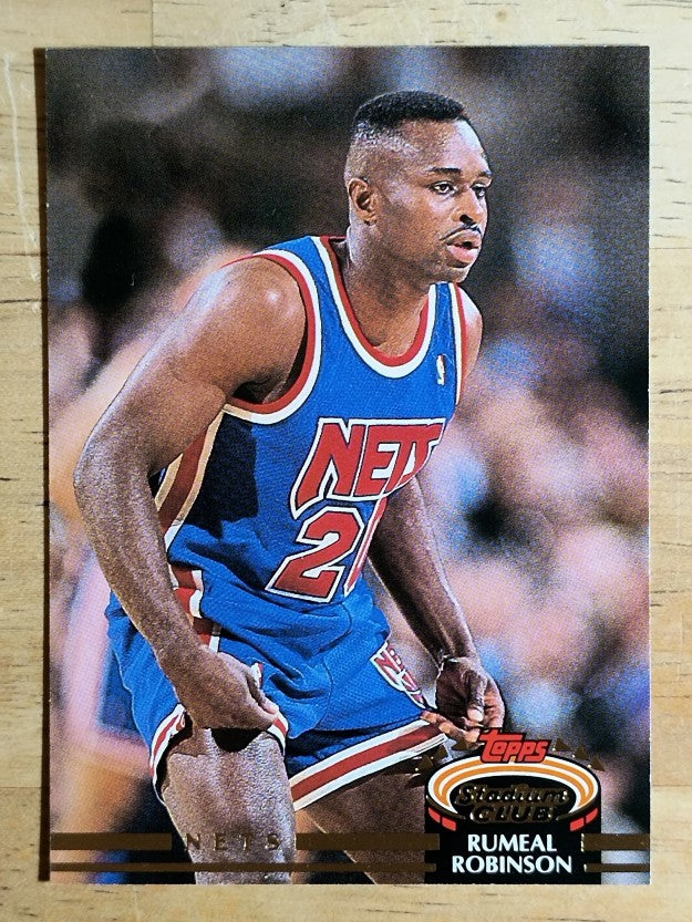 1992-93 Stadium Club #380 Rumeal Robinson