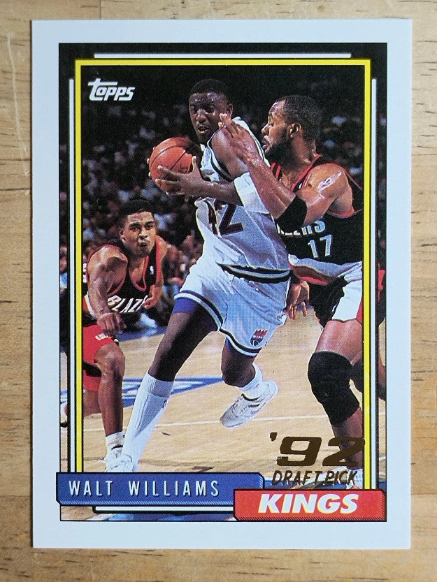 1992-93 Topps #302 Walt Williams RC