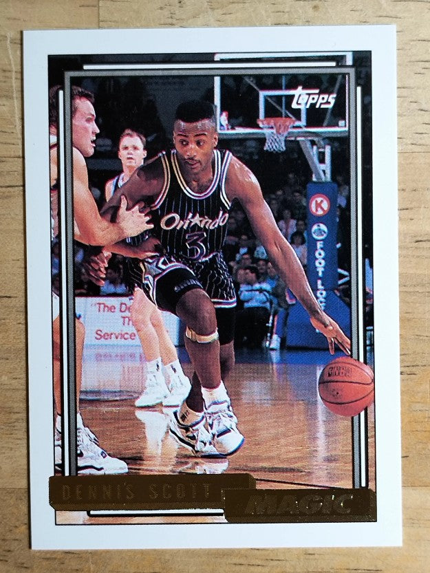 1992-93 Topps Gold #192 Dennis Scott