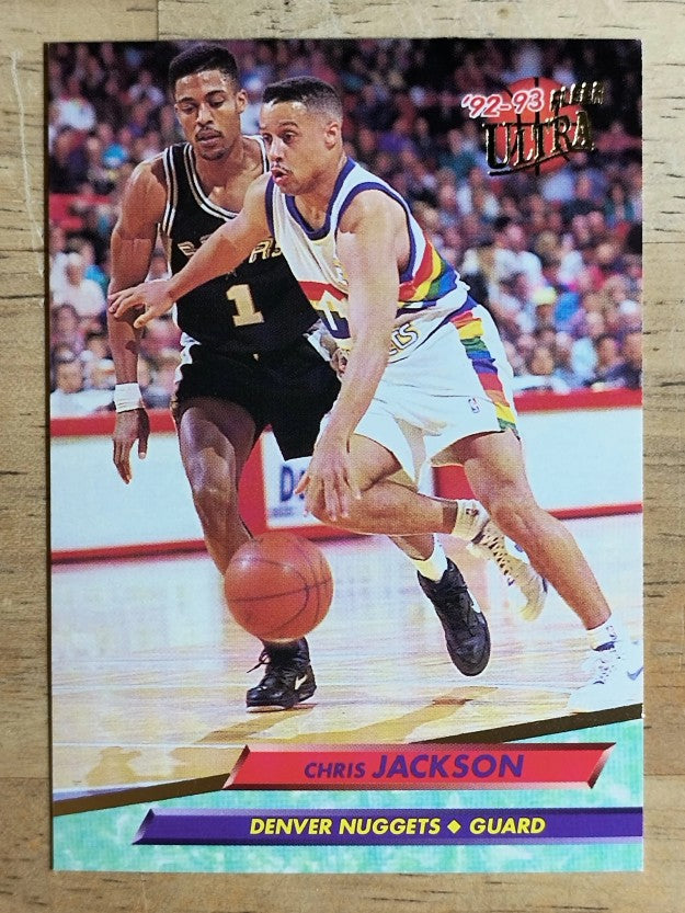 1992-93 Ultra #49 Chris Jackson