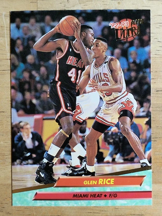 1992-93 Ultra #101 Glen Rice
