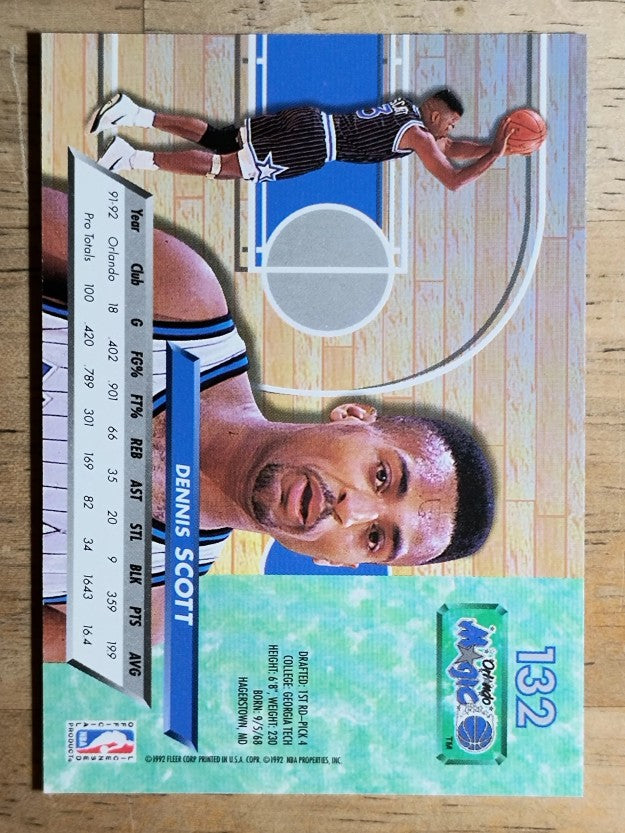 1992-93 Ultra #132 Dennis Scott