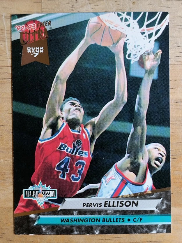 1992-93 Ultra #207 Pervis Ellison JS