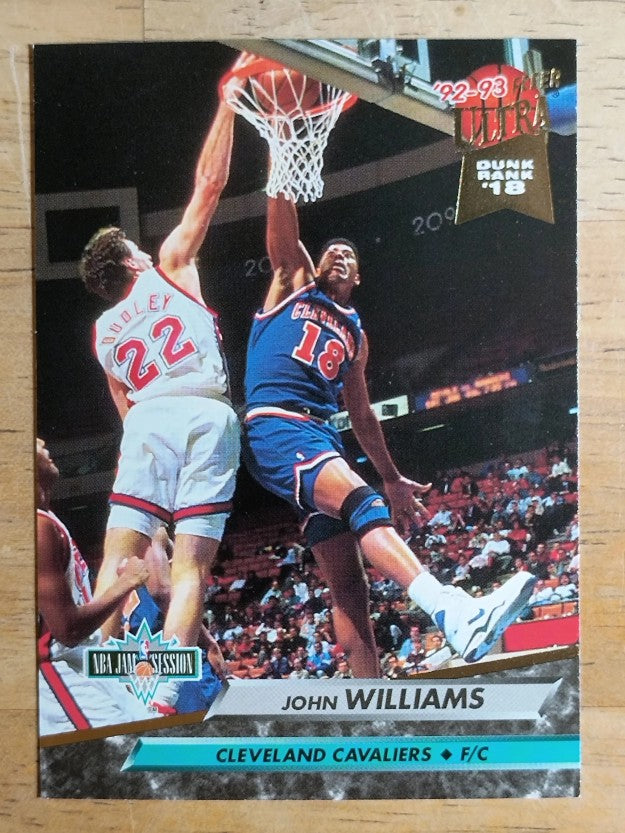 1992-93 Ultra #218 John Williams JS