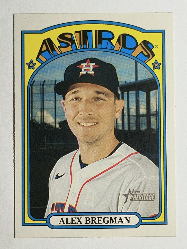 2021 Topps Heritage #163 Alex Bregman