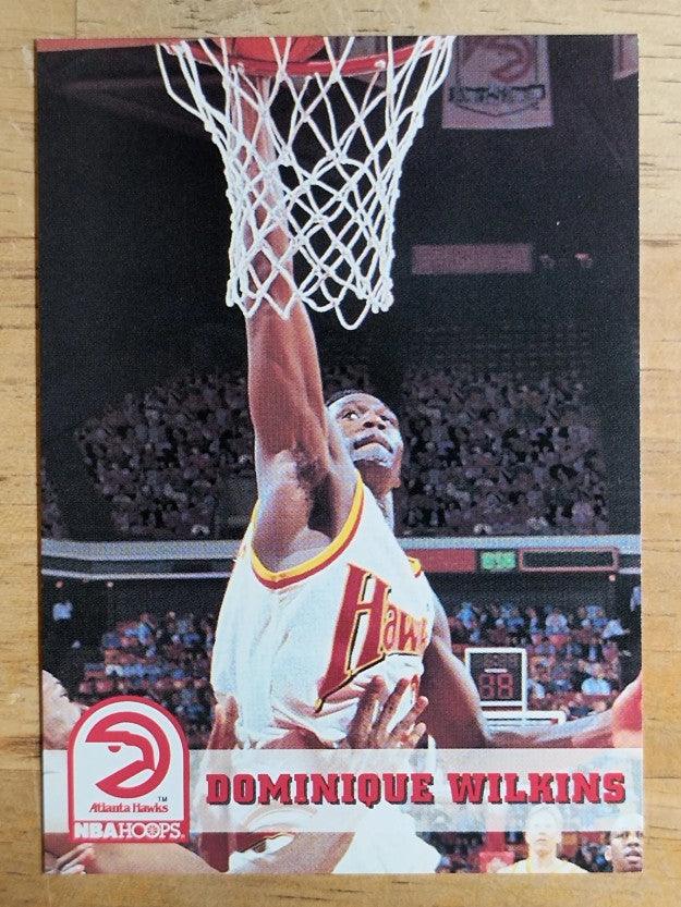 1993-94 Hoops #7 Dominique Wilkins