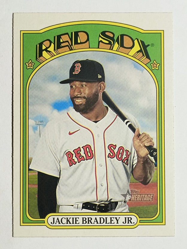 2021 Topps Heritage #171 Jackie Bradley Jr.