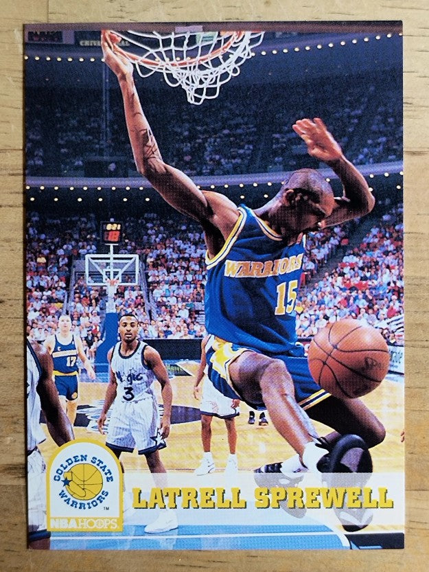 1993-94 Hoops #75 Latrell Sprewell