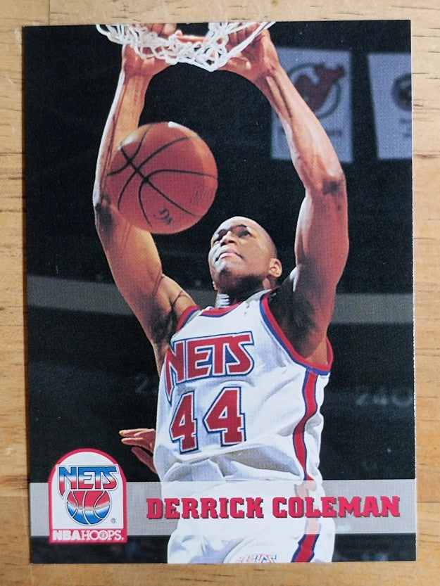 1993-94 Hoops #140 Derrick Coleman