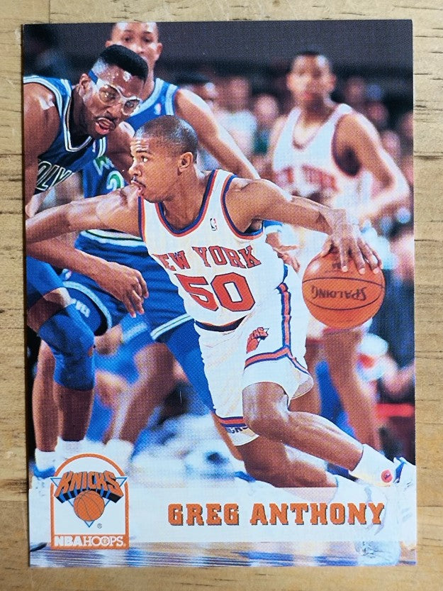 1993-94 Hoops #143 Greg Anthony