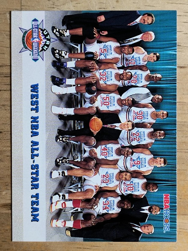 1993-94 Hoops #282 West Team Photo