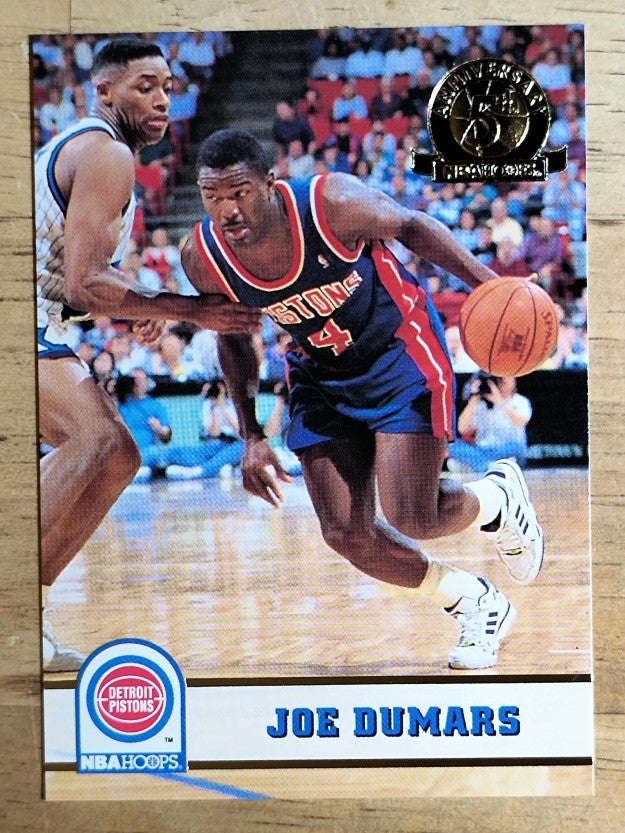 1993-94 Hoops Fifth Anniversary Gold #61 Joe Dumars