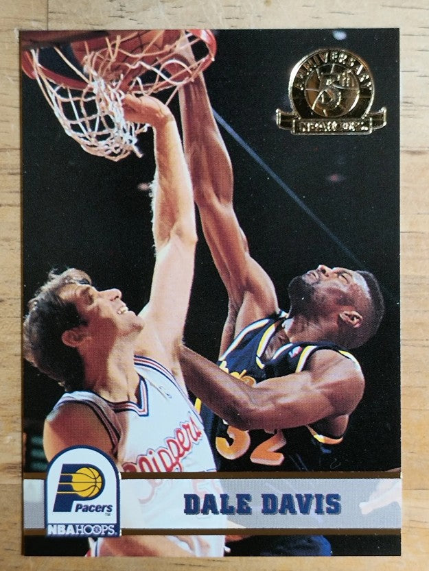 1993-94 Hoops Fifth Anniversary Gold #84 Dale Davis