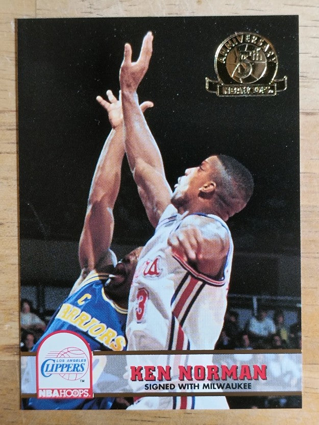 1993-94 Hoops Fifth Anniversary Gold #97 Ken Norman