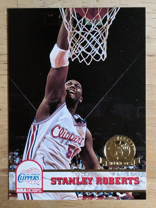 1993-94 Hoops Fifth Anniversary Gold #98 Stanley Roberts