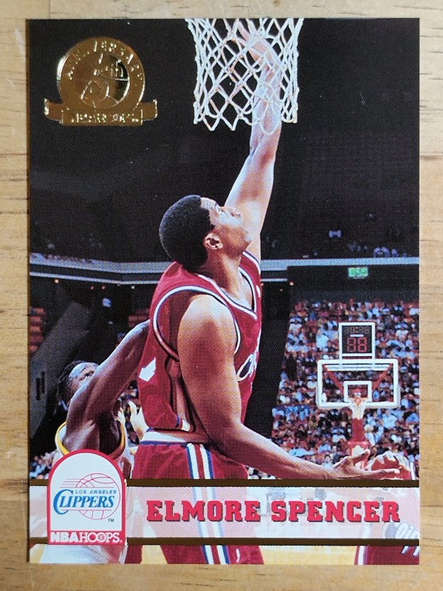1993-94 Hoops Fifth Anniversary Gold #99 Elmore Spencer