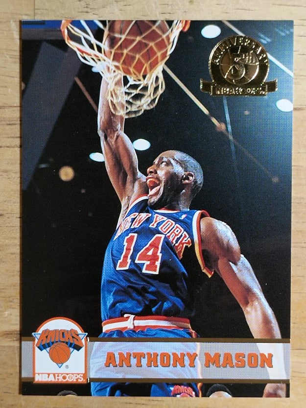 1993-94 Hoops Fifth Anniversary Gold #147 Anthony Mason