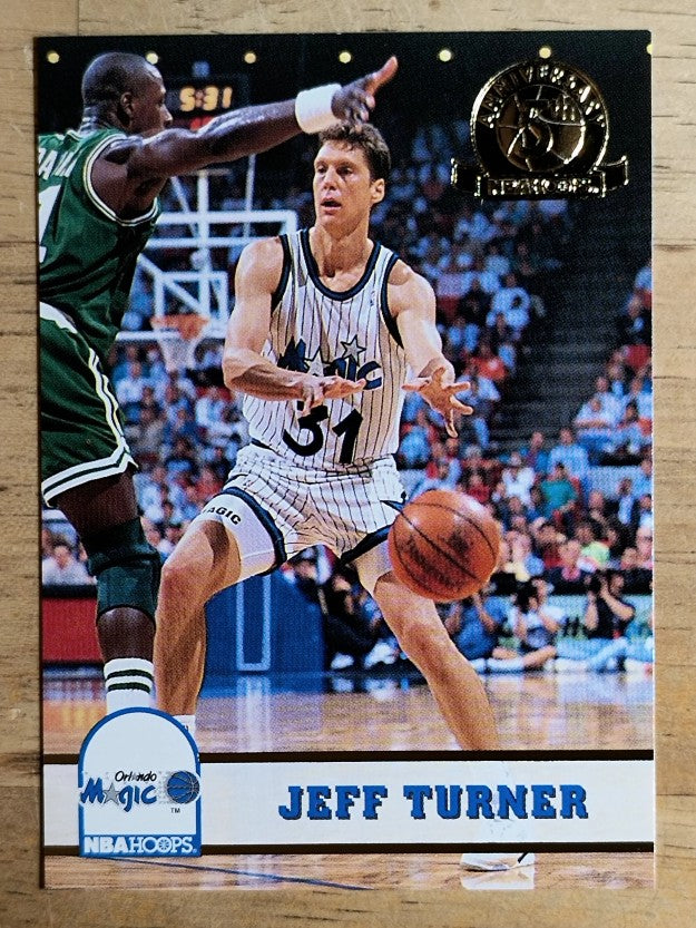 1993-94 Hoops Fifth Anniversary Gold #160 Jeff Turner