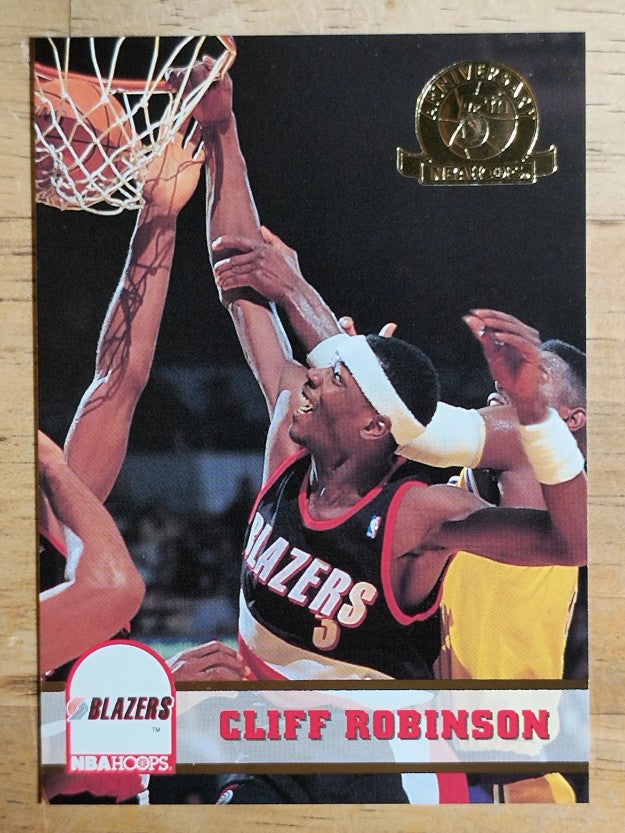 1993-94 Hoops Fifth Anniversary Gold #183 Cliff Robinson