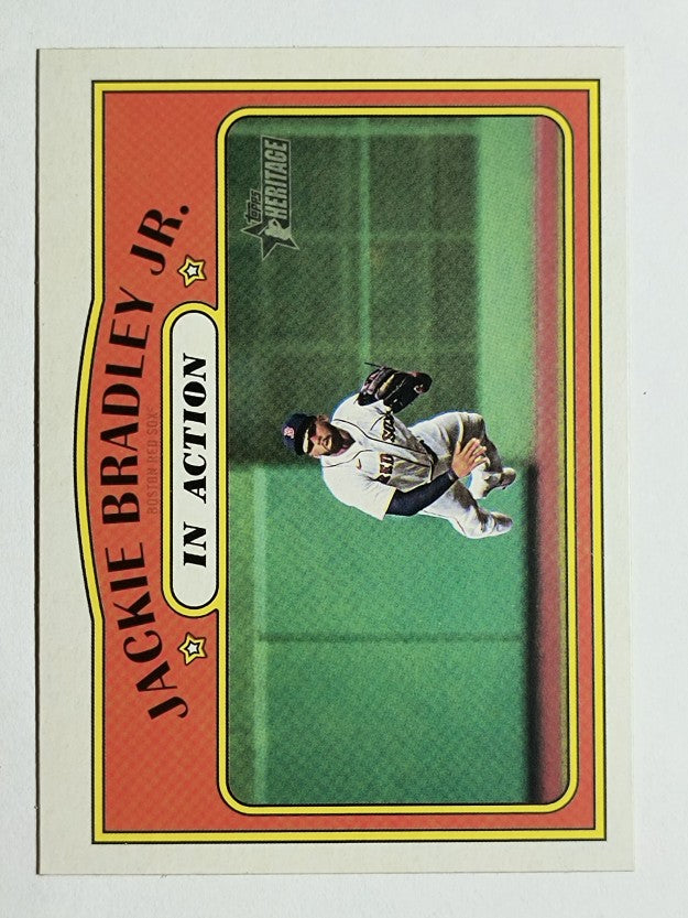 2021 Topps Heritage #172 Jackie Bradley Jr. IA