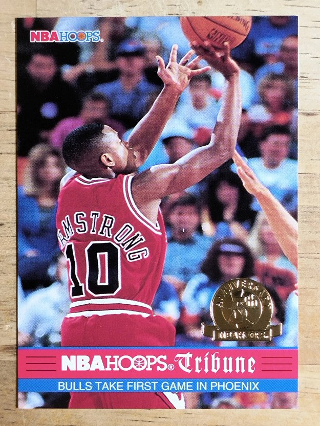 1993-94 Hoops Fifth Anniversary Gold #292 B.J. Armstrong TRIB