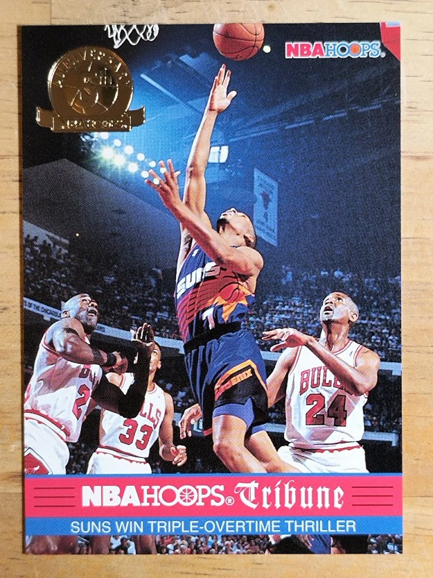 1993-94 Hoops Fifth Anniversary Gold #294 Kevin Johnson TRIB