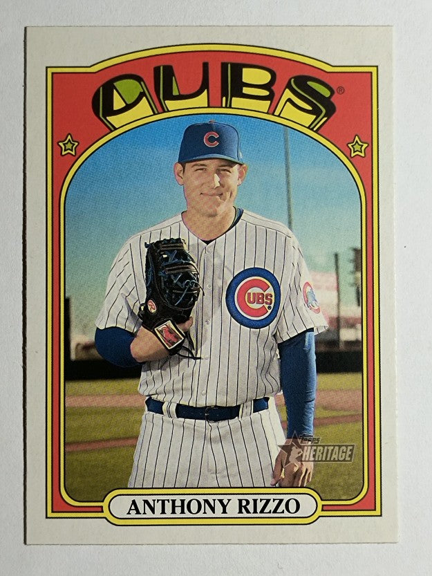 2021 Topps Heritage #175 Anthony Rizzo