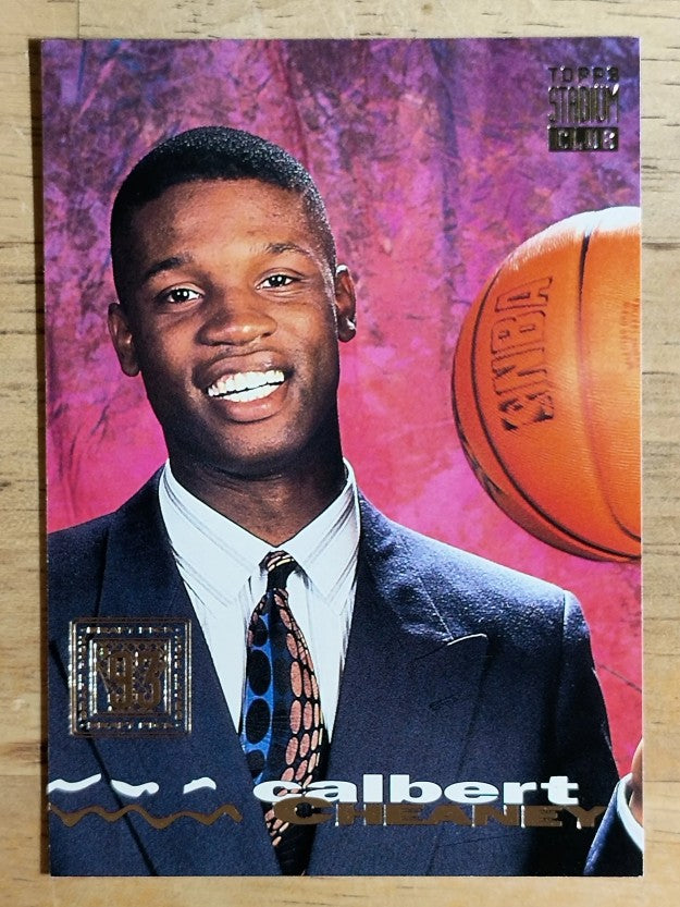 1993-94 Stadium Club #127 Calbert Cheaney RC