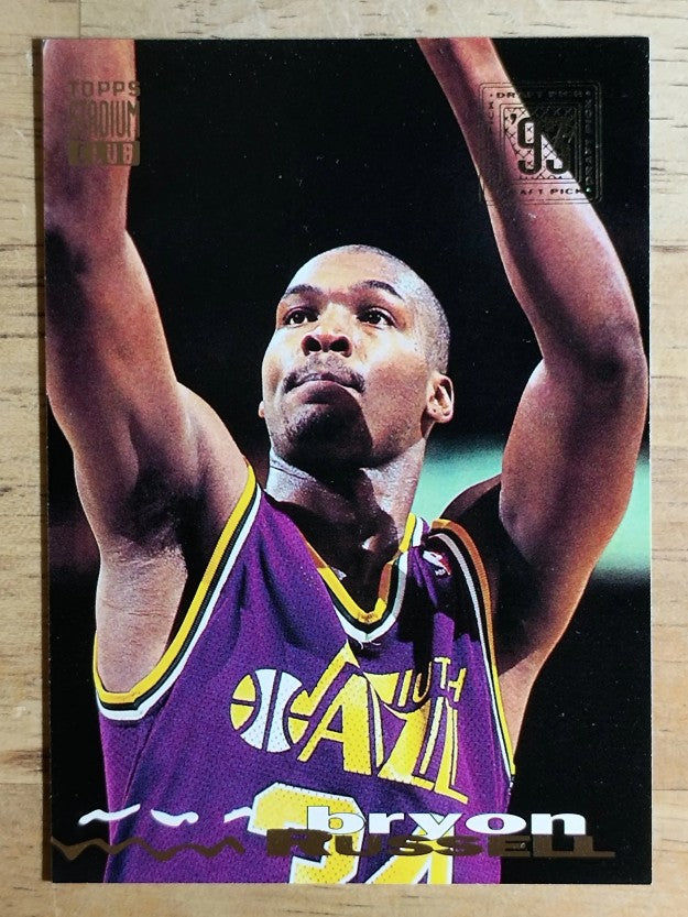 1993-94 Stadium Club #199 Bryon Russell RC