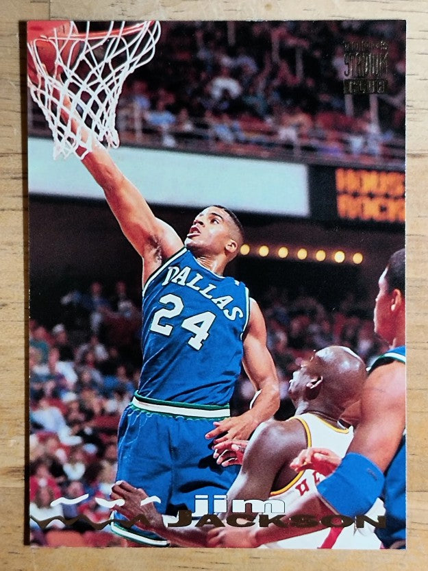 1993-94 Stadium Club #326 Jim Jackson